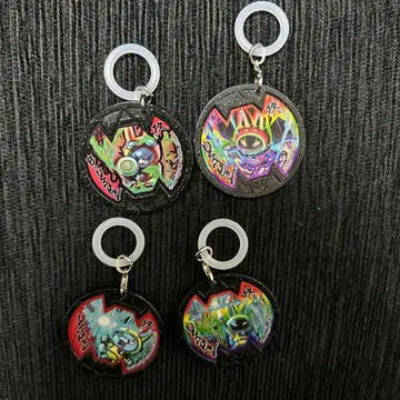 요괴워치 메지루시 참 우사뿅 4장 세트 요괴 메달