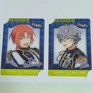 앙스타 스타라이 복권 클리어 포토 카드 츠키나가 레오 세나 이즈미