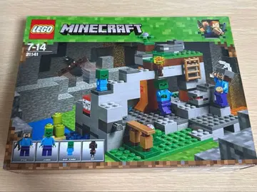 레고(LEGO) 마인크래프트 좀비의 동굴 21141 미개봉 새상품