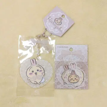 치이카와 GO! harajuku 아크릴 키링 스티커 토끼