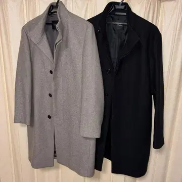 컨디션 최상 M 사이즈 2벌 세트 띠어리 현행 택 울 코트 theory