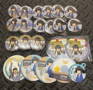 은혼 가츠라 코타로 애니메이트 카페 캔뱃지 코스터 세트