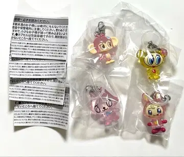 나루미야 캐릭터즈 메지루시 액세서리 4개 세트