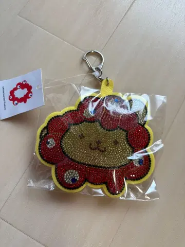 폼폼푸딩 키라키라 가죽 키링 만박