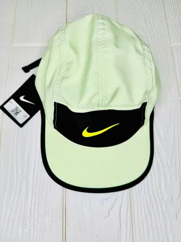 Nike 라임 그린 블랙 캡 S/M