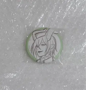 트위스테 스케치 스타일 웃는 얼굴 캔뱃지 마레우스