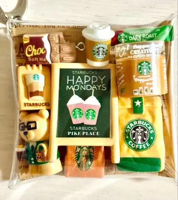 가챠 파우치 카페풍 데코레이션 부품 데코 부품