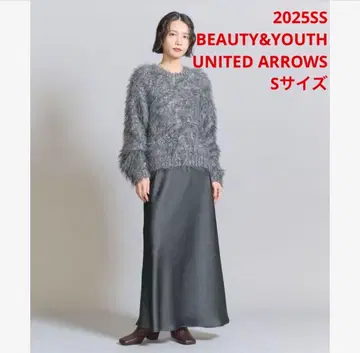 미사용*BEAUTY&YOUTH UNITED ARROWS 새틴 스커트 g5