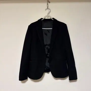 블랙 테일러드 자켓