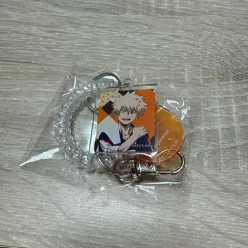 나의 히어로 아카데미아 바쿠고 카츠키 극락탕 콜라보 락커 키 모양 키링