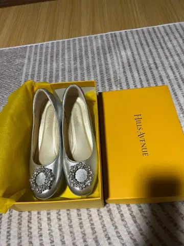 HILLS AVENUE 실버 펌프스