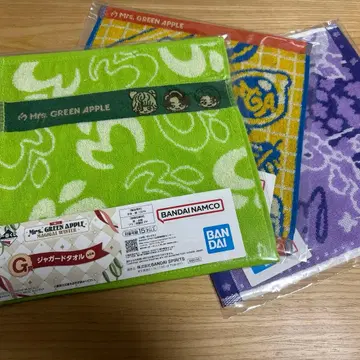 Mrs. GREEN APPLE 제일복권 G상 자카드 타월