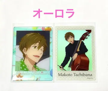 Free! 폴라로이드풍 클리어 카드 타치바나 마코토