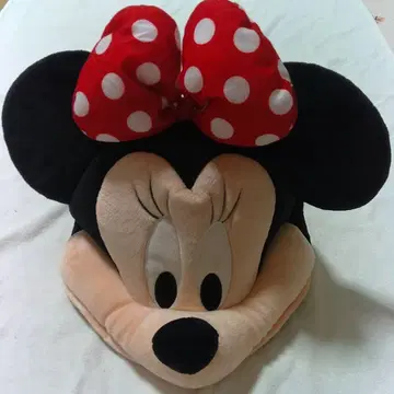 [ 디즈니 ] 팬캡 미니 마우스 봉제 인형캡