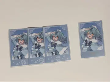 White Snow Christmas 타마노이 나나 폴라로이드 카드