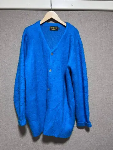 UNIVERDTZ 파랑 L 버튼 가디건 즉시 구매 ok