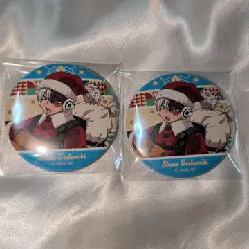 토도로키 쇼토 크리스마스 캔뱃지 2개