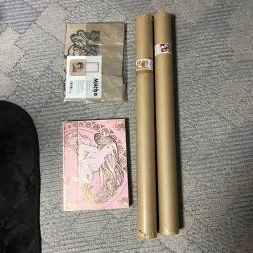 뮤샤 포스터 토트백 화집 세트