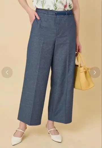 untitled 와이드 팬츠