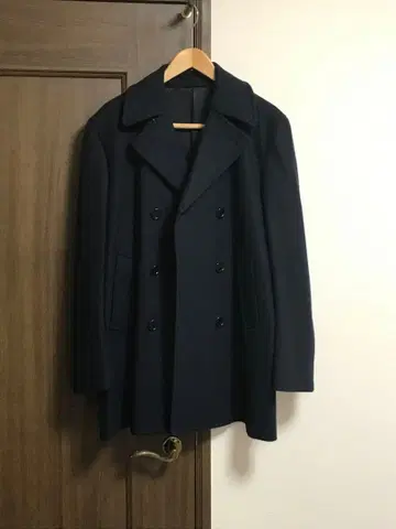 TOMORROWLAND 네이비 피 코트