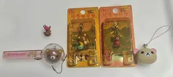 리락쿠마 묶음 판매 키링 6개 세트