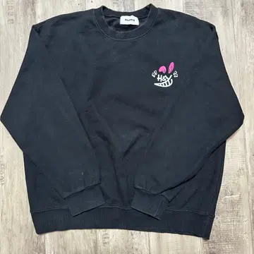 더블 비 한국 맨투맨 블랙