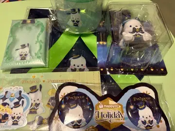 산리오 해피 복권 포차코 세트