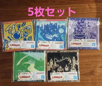 미세스 그린애플 제일복권 G상 자카드 타월 5개 세트