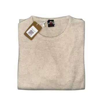 ND Cashmere 새로운 베이지 100% 캐시미어 크루넥 스웨터