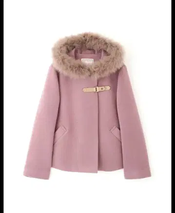 질바이 질스튜어트 플로시 모사 숏 더플 코트 JILL