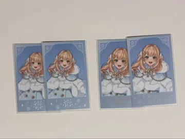White Snow Christmas 카부라기 로코 폴라로이드 카드
