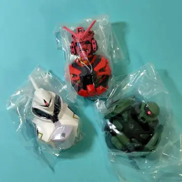 지크 액스 제일복권 D상 빨간 건담 자쿠 걍 3종 세트!