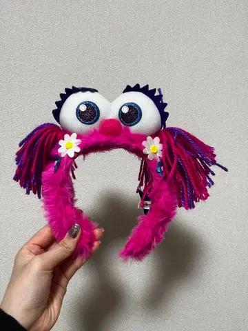 캐릭터 머리띠 핑크