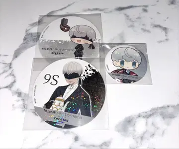 NieR 9S 코스터 캔뱃지 DECOTTO