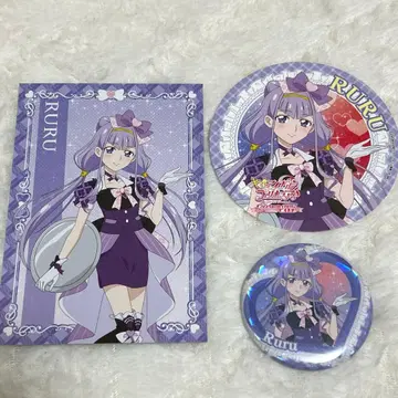 너와 아이돌 프리큐어 스이파라 루루 코스터 브로마이드 캔뱃지