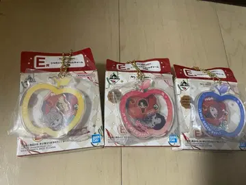 미세스 그린애플 제일복권 E상 바스락 아크릴 참 3종