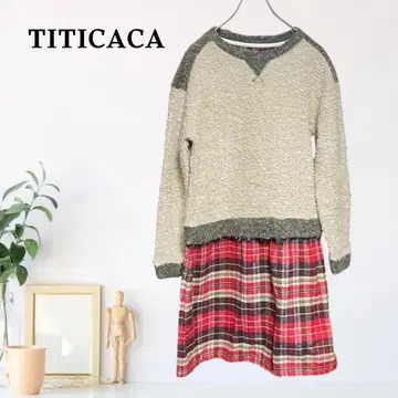 zB1221 [ F ] TITICACA 원피스 코쿤 실루엣 레이어드