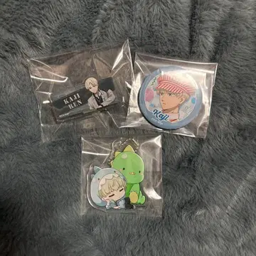 카지 렌 캔뱃지 3개 세트