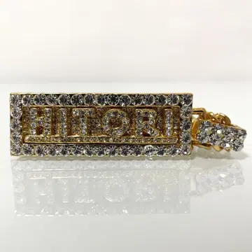 긴자 마루칸 사이토 히토리 플레이트 골드 목걸이 HITORI 펜던트