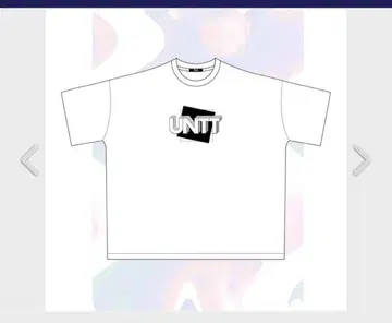 이부도트 UNTT 우니텐텐 티셔츠 화이트/블랙