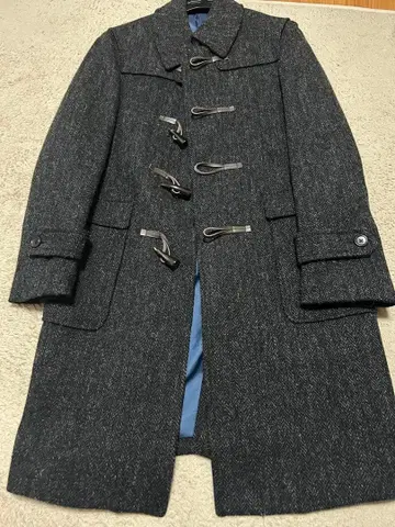 정장 셀렉트 Harris Tweed 더플 코트 다크 그레이