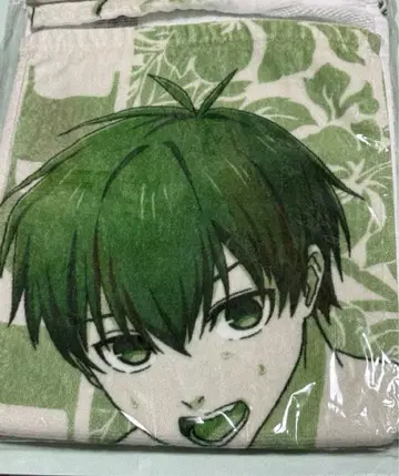 블루 록 바닷가 휴게소 이사기 요이치 머플러 타월