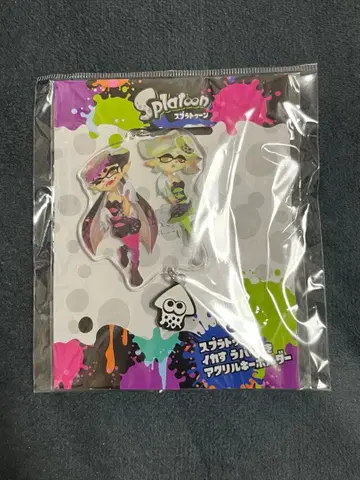 스플래툰 아오리 반딧불이 시오카라즈 아크릴 키링