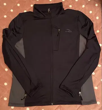 llbean 풀 집업 플리스 자켓 블랙