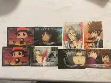 리본 캐릭터 카드 세트