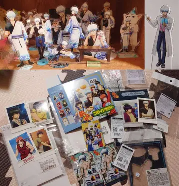 은혼 사카타 긴토키 아크릴 스탠드 등 애니메이션 굿즈 모음