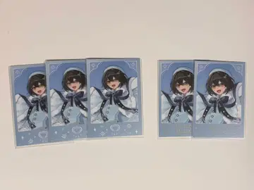 White Snow Christmas 마시로 폴라로이드 카드