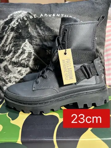 PALLADIUM 블랙 부츠 23cm