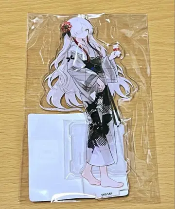 카미츠바키시 건설 중 극락탕 아크릴 스탠드 요카 세카이