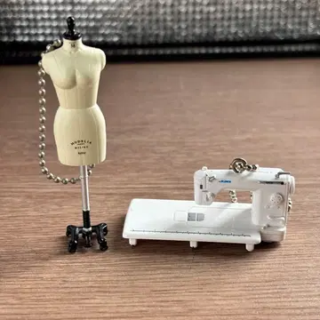 THE 수공예 미니어처 마스코트 2점 세트